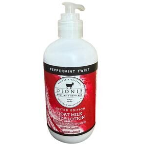 Dionis Goat Milk Body Lotion Limited Edition 8.5 fl oz – Peppermint Twist – New
